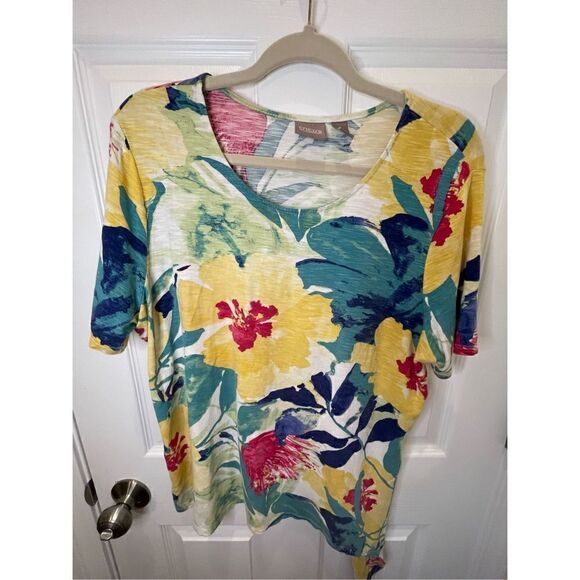 Chico’s bundle size 2 Large silk jacket and blouse - Picture 4 of 14